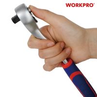 WORKPRO ワークプロ 3/8DR 72ギア ラチェットハンドル クイックリリース WP271011 1本（直送品）