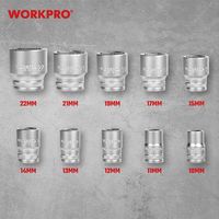 WORKPRO ワークプロ 12点組 1/2DRソケットレンチセット WP202586 1セット（直送品）