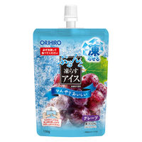 ぷるんと凍らすアイス グレープ 1セット（1個（130g）×12） オリヒロ パウチタイプ 凍らせるアイス