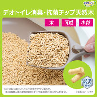 猫砂 デオトイレ 慣れやすい小粒 天然木 消臭・抗菌チップ 3.8L 1袋 ユニ・チャーム