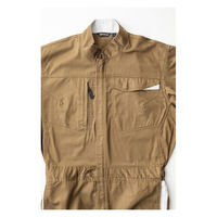 【ワークウェア・作業用つなぎ】マルキ コットン100％ツナギ服 ブルーB3L 911-04-B3L 丸鬼商店 1着（直送品）