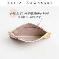 フラットポーチ GF1313　O KEITA KAWASAKI GF1313_00O 1枚 川島織物セルコン（直送品）