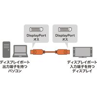 サンワサプライ DisplayPort 1.4 ACTIVEケーブル KC-DP14A150 1本（直送品）