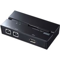 サンワサプライ 磁石付きUSB2.0手動切替器(2回路) SW-US22MG 1個