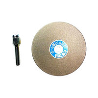 ツボ万 DW-34C 電ドルダイヤ砥石75mm ハイス用 1個（直送品）