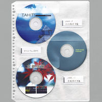 ライオン事務器 CD・DVDポケット A4 30穴 CD-PT3 14736 1セット(15枚:5枚×3)
