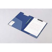 ライオン事務器 クリップホルダー NO.300E A4E ダークブルー 15423 1冊