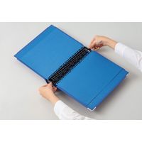 ライオン事務器 バインダー A4S 30穴 200枚収納 BD-300K 15515 1冊