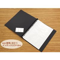 ライオン事務器 名刺ホルダー A4S 適正収容枚数300枚 MH-300R 黒(ブラック) 16049 1冊