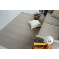 スミノエ コンシェルジュ LONGFORD 防炎 ラグ ロングフォード LGF2 3500×4500mm ライトグレー 1枚（直送品）