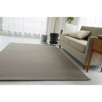 スミノエ コンシェルジュ LONGFORD 防炎 ラグ ロングフォード LGF5 3000×3500mm グレージュ 1枚（直送品）