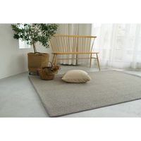 スミノエ コンシェルジュ ウールスコット ヘリンボーン 防炎 ラグ WS201 3500×4500mm グレー 1枚（直送品）