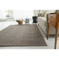 スミノエ コンシェルジュ ウールスコット グレン 防炎 ラグ ウールスコット WS303 3500×3500mm ダークブラウン 1枚（直送品）