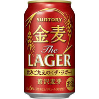 新ジャンル　第3のビール　金麦 ザ・ラガー　350ml　1ケース(24本)　缶（わけあり品）