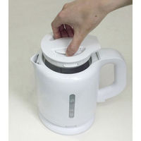 YAMAZEN 電気ケトル DKE-100（W）（わけあり品）