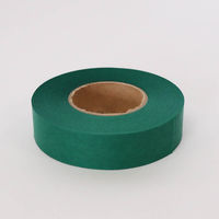 今村紙工 紙テープ 緑 1セット（25巻：5巻×5パック） 19298