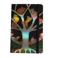 アイ・エス sweet cats バンド付ノート tree 3冊セット CBN-914TR-80-3SET 1セット(3冊)（直送品）