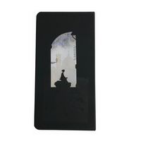 アイ・エス Italy black　ミニノート　B　[ブラック/バイクでおでかけ]3冊セット IBM-816B-80-3SET（直送品）