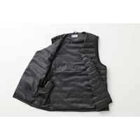 アイリスオーヤマ ウィメンズ　ヒートベストセット　XLサイズ GT21623-BKXL 1セット（直送品）