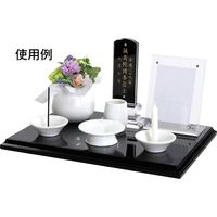 東京ローソク製造 単品ステージ大 ピアノブラック W29cm 060337 1個（直送品）