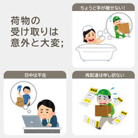 サンワサプライ 宅配ボックス(置き配・大容量・50リットル・カード式解錠) 300-DLBOX013 1台（直送品）