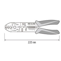 ロブテックス 電装圧着工具 FK4A 1丁