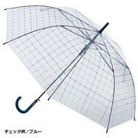 共栄工業 POE デザインビニールジャンプ傘 60cm チェック＆星＆ドット柄 12本アソートセット 40116-S 1箱（直送品）