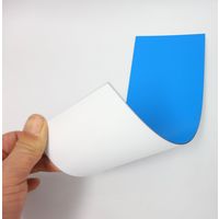 コクヨ マグネットシート 両面 300×100mm 青／白 マク-320BW 1枚