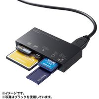 サンワサプライ USB3.1 マルチカードリーダー SD、microSD、MS、CF、XD対応 ADR-3ML50W 1個