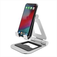 タブレットスタンド BIG DOUBLE-SWING 折り畳み式タブレットスタンド シルバー AS-BWBM-SL アーキサイト