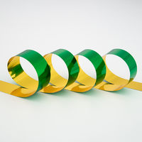 日幼 メッキテープホログラム 幅25mm×100m巻 緑