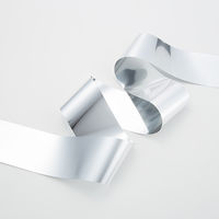 日幼 メッキテープ 幅5cm×100m巻 銀