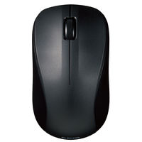 Bluetoothマウス 静音マウス 無線 ワイヤレス 3ボタン 抗菌 Mサイズ 黒 M-BY11BRSKBK エレコム 1個（直送品）