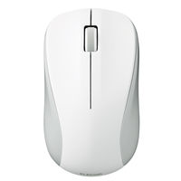 Bluetoothマウス 静音マウス 無線 ワイヤレス 3ボタン 抗菌 Mサイズ 白 M-BY11BRSKWH エレコム 1個（直送品）