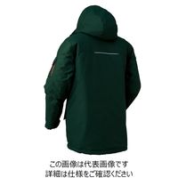 クロダルマ 裏アルミプリント防水防寒コート グリーン S 54234-80-S 1枚（直送品）