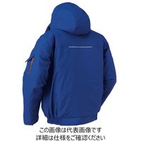 クロダルマ 裏アルミプリント防水防寒ジャンパー ブルー 7L 54233-10-7L 1枚（直送品）