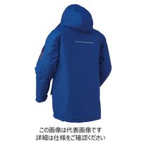 クロダルマ 裏アルミプリント防水防寒コート ブルー 5L 54234-10-5L 1枚（直送品）