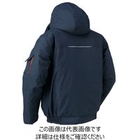 クロダルマ 裏アルミプリント防水防寒ジャンパー ネイビー 4L 54233-11-4L 1枚（直送品）