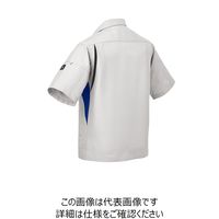 クロダルマ 夏半袖ジャンパー シルバー 6L 266681-40-6L 1枚（直送品）