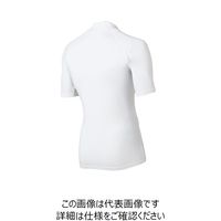 クロダルマ 半袖アンダーレイヤー ホワイト LL 47079-90-LL 1セット(2枚)（直送品）