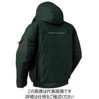 クロダルマ 裏アルミプリント防水防寒ジャンパー グリーン 7L 54233-80-7L 1枚（直送品）