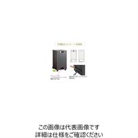 共栄商事 オーロラ 木製EIAラック 20U スチール扉 メタリックダークグレー EIAーK20BS 1台(1個)（直送品）