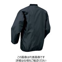 クロダルマ 中綿入防寒Vヤッケ ブラック 3L 54236-49-3L 1セット(2枚)（直送品）