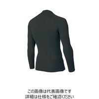 クロダルマ 長袖アンダーレイヤー ブラック L 47078-49-L 1セット(2枚)（直送品）