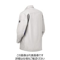 クロダルマ 夏長袖シャツ シルバー S 25668-40-S 1枚（直送品）