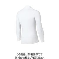 クロダルマ 長袖アンダーレイヤー ホワイト LL 47078-90-LL 1セット(2枚)（直送品）