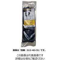 パンドウイット 耐候性ナイロン結束バンド 黒 長さ300mm 幅4.8mm 100本入り S12ー50ーC0 1袋(1000本)（直送品）