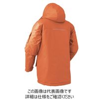クロダルマ 裏アルミプリント防水防寒コート オレンジ LL 54234-28-LL 1枚（直送品）