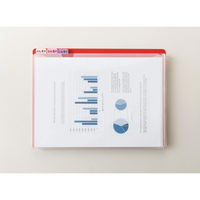 ライオン事務器 ホルダーファイル〈ビジカル〉 A4E PH-12B ホワイト(白) 13764 1セット(5冊)（直送品）