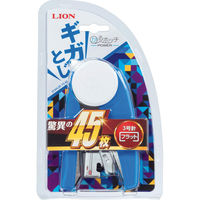 ライオン事務器 かるホッチパワー ホッチキス(ステープラ) 45枚とじFS-45 ブルー(青) 20411 1台